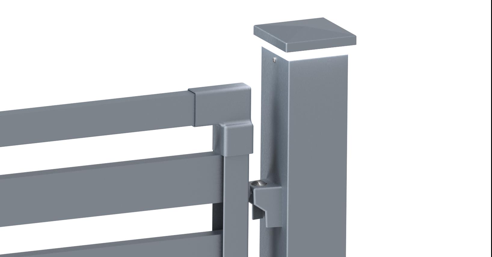 LED-Beleuchtung Frontzaun 23